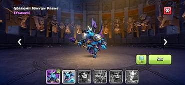 max kinder: 6800 elmas. Clash of Clans hesabı – inkişaf etmiş Asil Köy və qəhrəman — 7