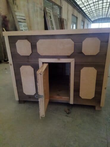 домик для большой собаки: Taxta it evi – əl işi - Material: tam ağac (lövhə), möhkəm karkaslı — 2