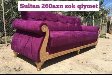 sultan divani: Sultan tek divan Acilir genish yataq olur Alt hissesi bazadi Olcusu — 3
