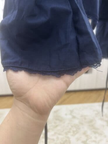 qara jaket: Qadınlar üçün nazik yaylıq/kofta üstü jaket - Rəng: tünd göy - Bədən — 7