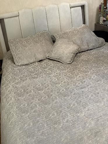 borular: Yataq üçün Yeni rəng - Gümüşü Yataq örtüyü — 3