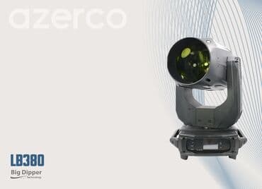 asan şəkillər çəkmək: Big Dipper LB380 fırlanan işıq başlığı. Teatr, konsert və ya hər hansı — 2