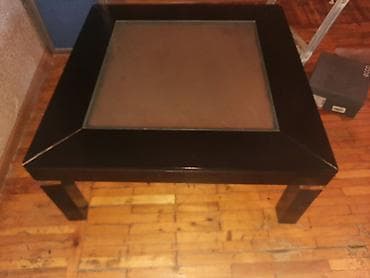 Kvadrat masa, Açılmayan, Təkərsiz, Şüşə, Zəmanətsiz, Ünvandan götürmə