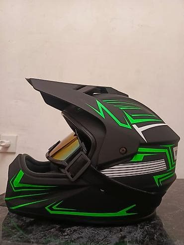 ulitka mator: Motokros/enduro üslubunda tam üzlü kask – SPARK TIKI dizaynı - — 5