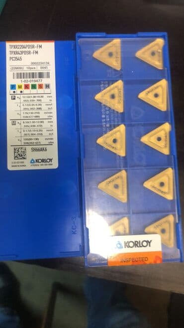 traktor tekeri: Korloy istehsalı olan, PC3545 markalı, TPXR2204PDSR-FM və — 1