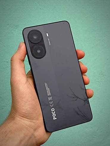 Poco X7 Pro, 256 GB, rəng - Qara, Düyməli, Barmaq izi, Simsiz şarj