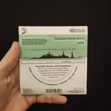 sintezator almaq: Akustik gitara simləri Daddario EZ920 Həm yeni başlayanlar, həm — 1