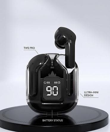 sifre deyisme: Yeni Simsiz (Bluetooth) Qulaqcıqlar, rəng - Qara — 1