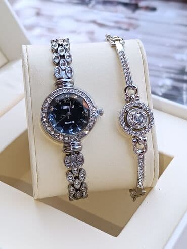 irshad telecom is saatlari: Yeni, Qol saatı, Timex, rəng - Ağ — 13