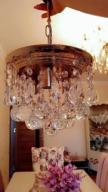 tavalar: Çılçıraq, 3 lampa, Metal — 1