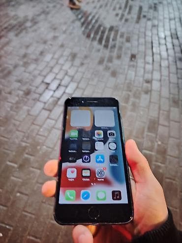 iphone tablet: IPhone 7 Plus, 32 GB, Qara, Barmaq izi — 1