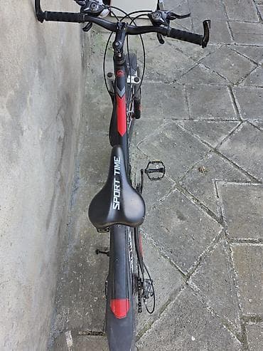 velo disk: Sport Time dağ velosipedi - Çərçivə: yüngül ərintili, qara-qırmızı — 3