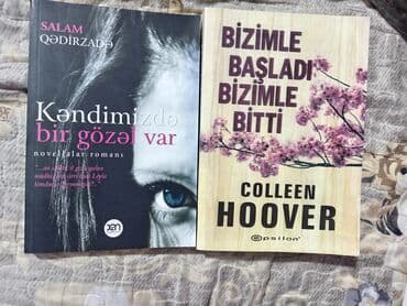 Satılır: 2 kitab paketi 1) Salam Qədirzadə – “Kəndimizdə bir gözəl