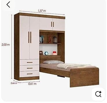 Oğlan və qız üçün, Yeni, Təknəfərlik çarpayı