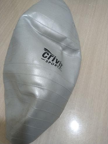 фитнес: Crivit Sports fitnes/topu (gym ball), gümüşü rəng. 120 kq çəki — 2