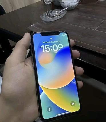 elit optimal telefonlar: IPhone X, Gümüşü — 3