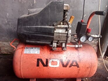 Məhəccərlər: NOVA hava kompressoru Texniki göstəricilər (etiketdən): - Model — 2