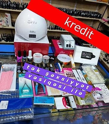 Dırnaq seti ✔️kredit. Evdar xanimlara ➡️tək şəxsiyyət vəsiqəsilə