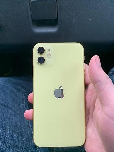 iphone xs kamera: IPhone 11, Sarı, Face ID — 1