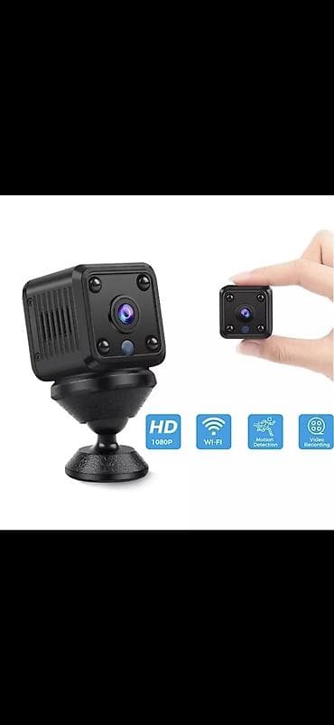 kamera kabeli: Mini Wi‑Fi təhlükəsizlik kamerası – 1080P HD - Ultra kiçik ölçü: cibə — 1