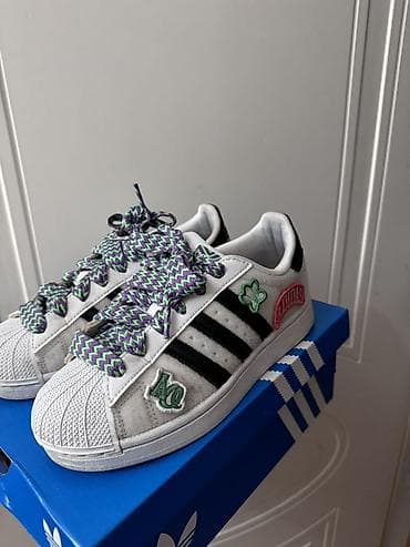 krasofqa: 1 defe geyilib Adidas Originals Superstar krossovkası - Model — 2