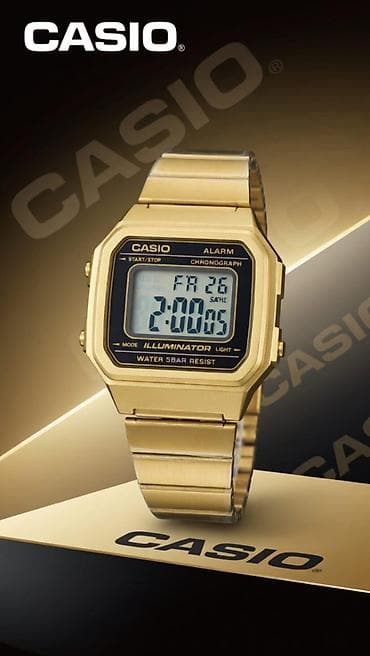 rus saati: Yeni, Qol saatı, Casio — 4