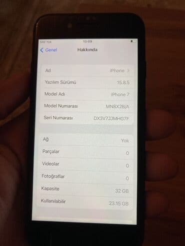 irshad telecom iphone 7: IPhone 7, 32 GB, Qara, Barmaq izi — 2