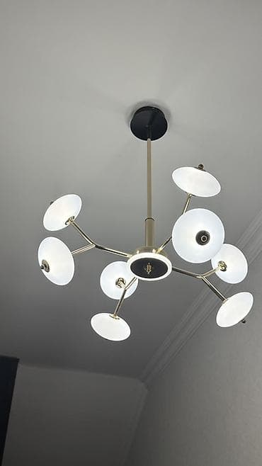 Çılçıraq, 8 lampa, Metal — 4