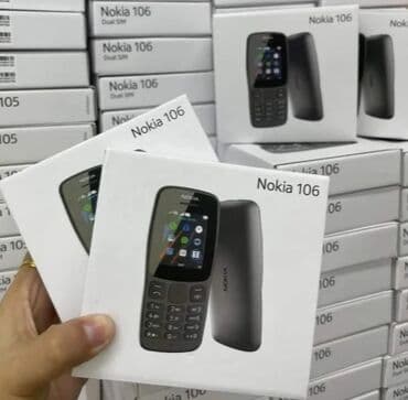 kgtel b360: Nokia 106, rəng - Qara, Sənədlərlə, Zəmanət, Düyməli — 1