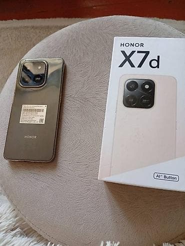 iphone 8 plus kabro: Honor X7d, 128 GB, rəng - Qara, İki sim kartlı — 3