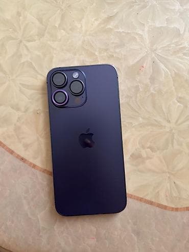 aplle x: Ideal vezyetde iphone14 pro max deep purple 256 gb pil faizi 81 nöqtə — 1