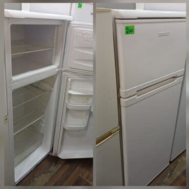 vitrin soyuducu satisi: İşlənmiş 2 qapılı Beko Soyuducu Satılır, rəng - Ağ — 1