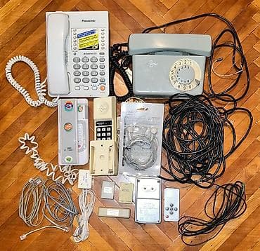 nokia modem router: Stasionar telefon Panasonic, Simli, İşlənmiş, Ünvandan götürmə — 1