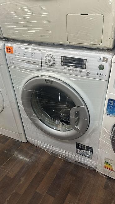 hotpoint: Paltaryuyan maşın Hotpoint Ariston, 8 kq, Avtomat, Qurutmasız — 1
