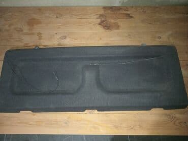 Şin və təkərlər: Avtomobil üçün baqaj rəfi (arka polka). - Rəng: qara - Material: sərt — 1