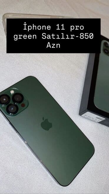 IPhone 11 Pro, Yaşıl, Face ID