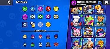 stranger things yumurta: Brawl Stars oyun hesabı – yüksək trofey və zəngin kosmetik kolleksiya — 9