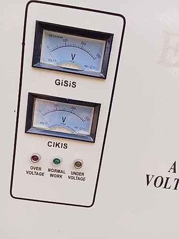 ev boyalari: Avtomatik AC gərginlik stabilizatoru (Voltage Regulator). Cihaz giriş — 1