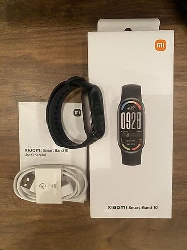 Smart qolbaqlar: Smart qolbaq, Xiaomi, Bluetooth, rəng - Qara — 1