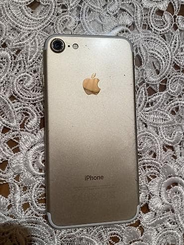 060 mobil operator: IPhone 7, Qızılı, Barmaq izi — 2