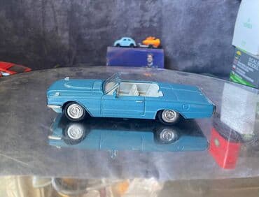 metbex tavan modelleri: Коллекционная модель Ford Thinderbird conbertible light blue 1966 — 14