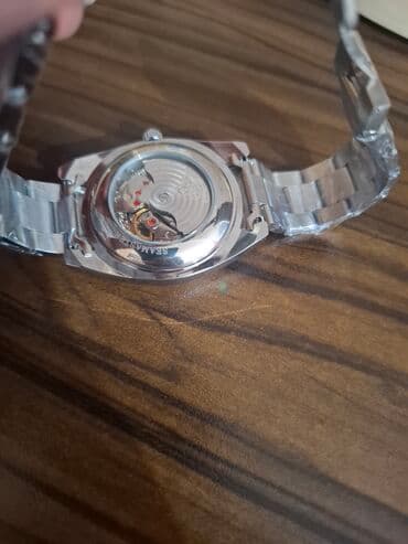 maqnitli saatlar: Qol saatı, Omega, rəng - Gümüşü — 2