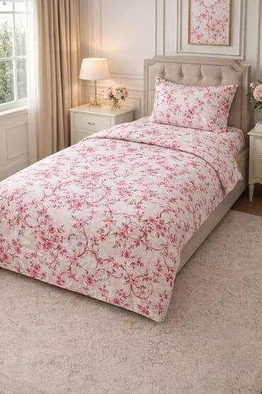 Digər ev dekoru: Yeni Böyüklər üçün Bir nəfərlik 4 fəsil Pambıq Pastel dəsti, Ünvandan götürmə — 1