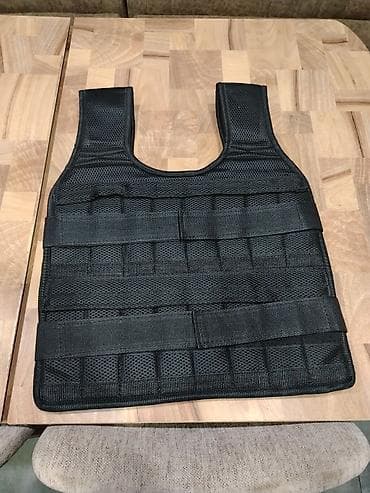 nine vest: Ağırlıq jileti
18 cib qabaqda
18 cib arxada — 2