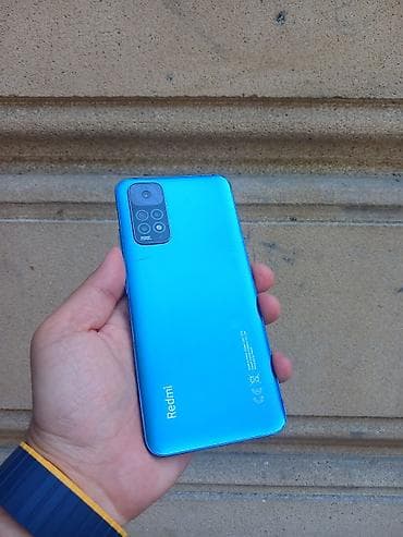 Elektronika: Redmi Note 11, 128 GB, rəng - Göy, Face ID, Barmaq izi, İki sim kartlı — 1