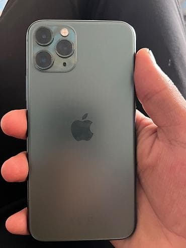 IPhone 11 Pro, Matte Midnight Green, Face ID — 2
