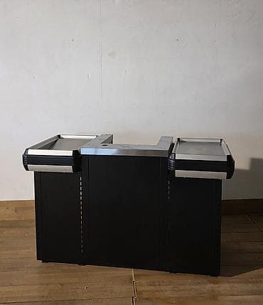 Сеточные витрины: Ekspress kassa (kassa masası) – 1300 mm Market və mağazalar — 4