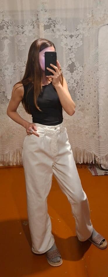 Qadın şalvarları: Calition ağ rəng şalvar Calition markalı qadın şalvarıdır. Ağ — 1