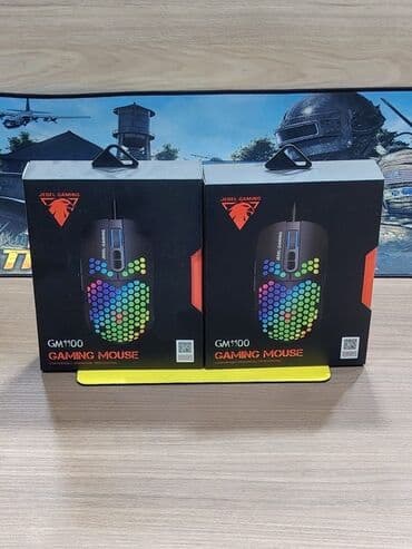 ucuz xaladeniklər: JBGEL GM1100 oyun siçanı, dinamik rəngli RGB işıqlandırma ilə təchiz — 1