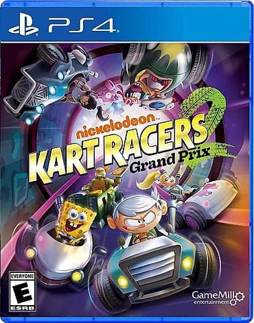 Ps4 nickelodeon kart racers 2. Tam bağlı upokovkada orginal